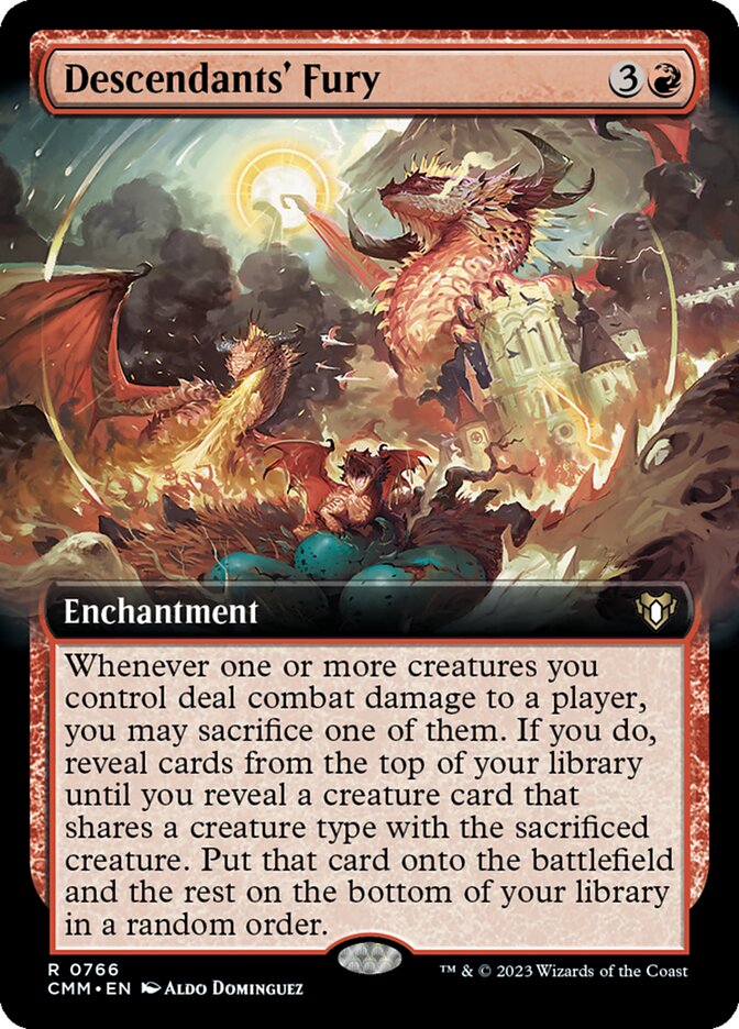 Descendants' Fury card front