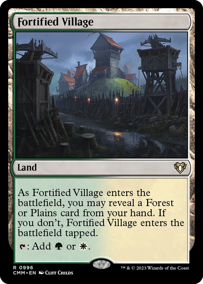 Fortified Village card front