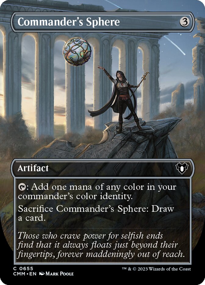 Commander's Sphere card front