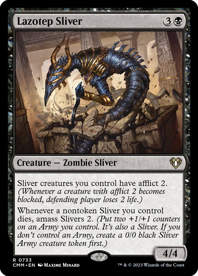 Lazotep Sliver card front
