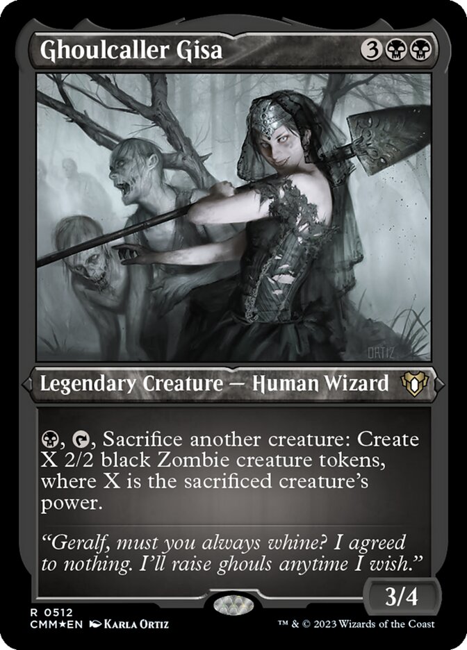 Ghoulcaller Gisa card front