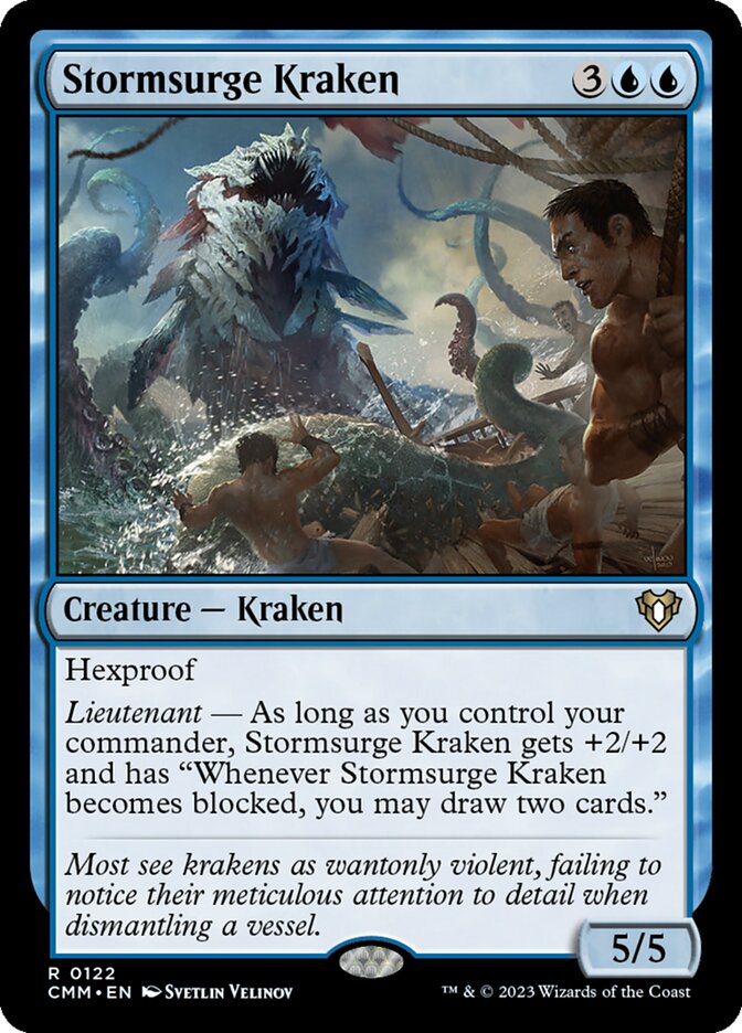 Stormsurge Kraken card front