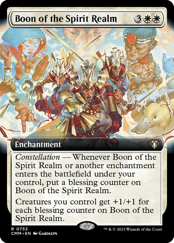 Boon of the Spirit Realm card front