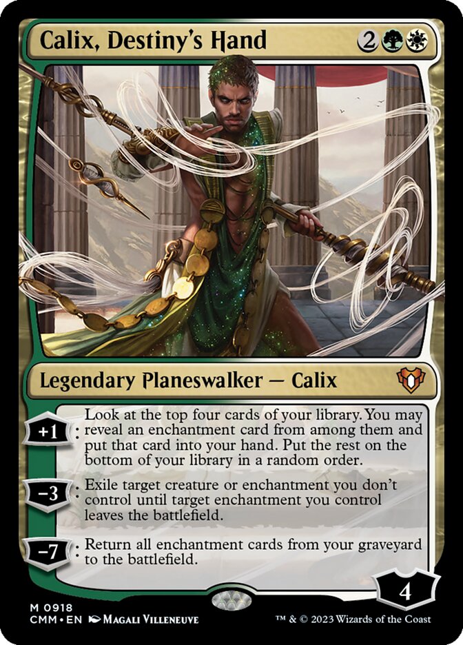 Calix, Destiny's Hand card front