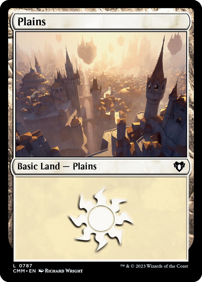 Plains card front