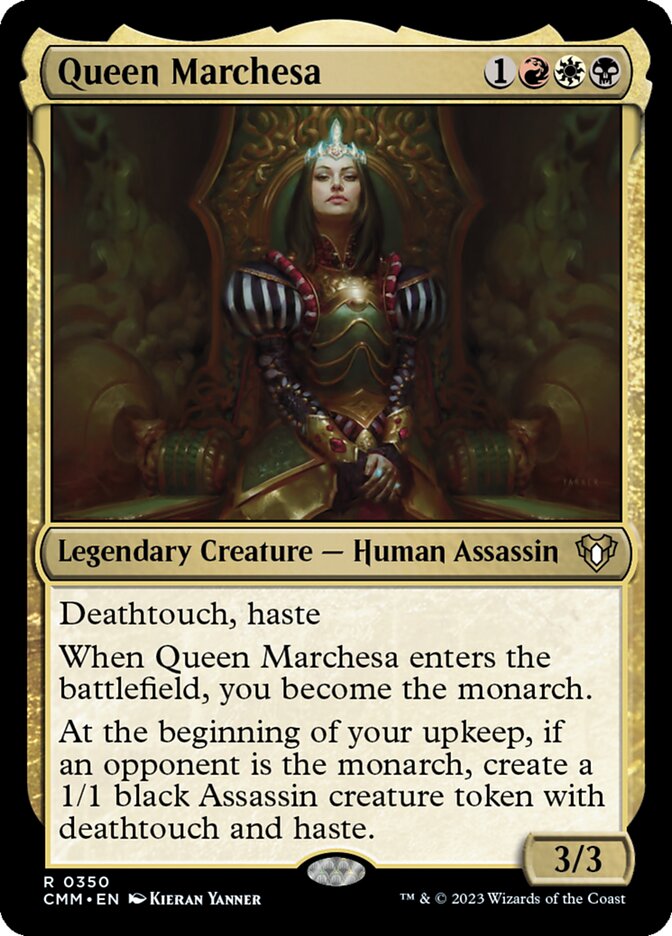 Queen Marchesa card front