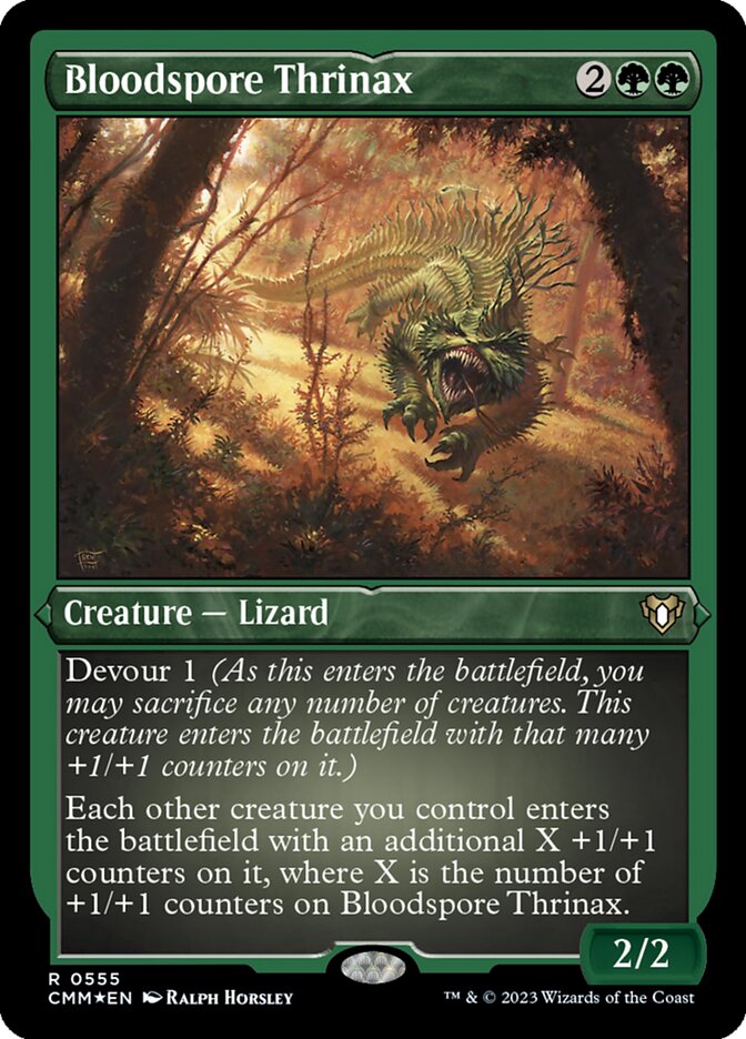Bloodspore Thrinax card front