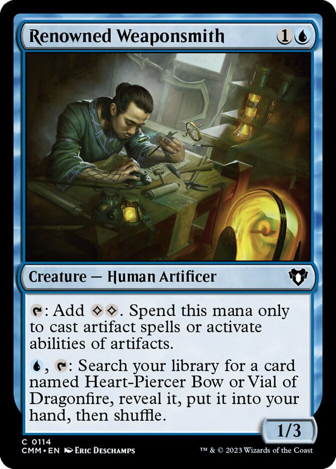 Renowned Weaponsmith card front