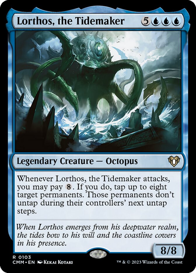 Lorthos, the Tidemaker card front