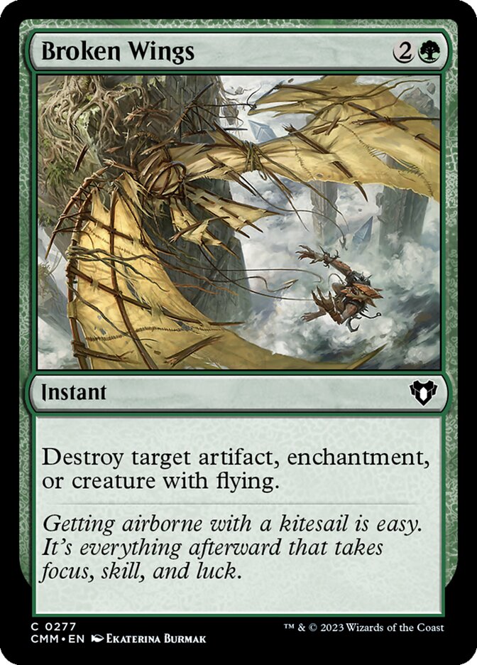 Broken Wings card front
