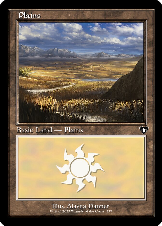 Plains card front