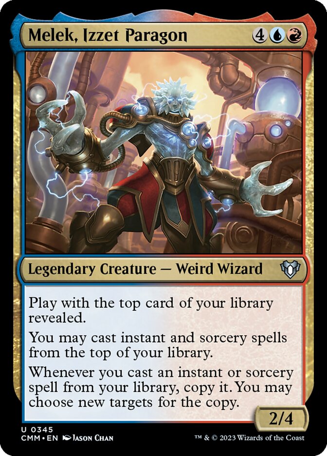 Melek, Izzet Paragon card front