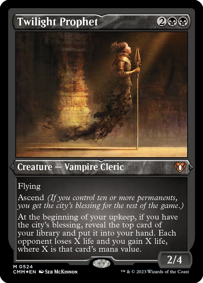 Twilight Prophet card front