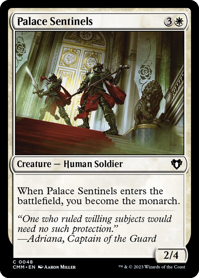 Palace Sentinels card front