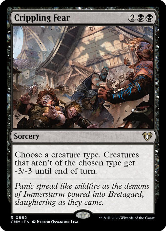 Crippling Fear card front
