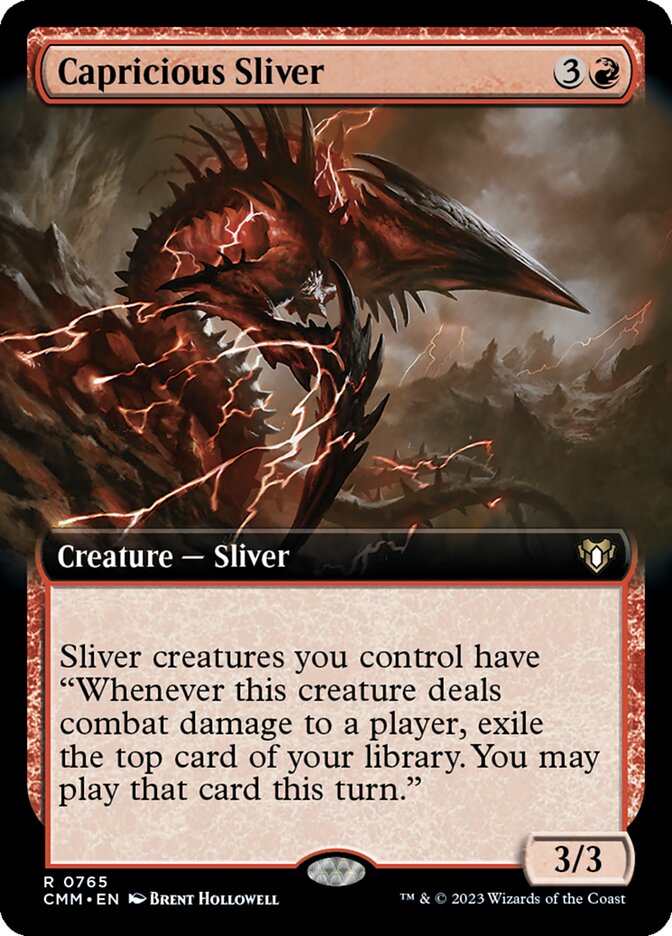 Capricious Sliver card front