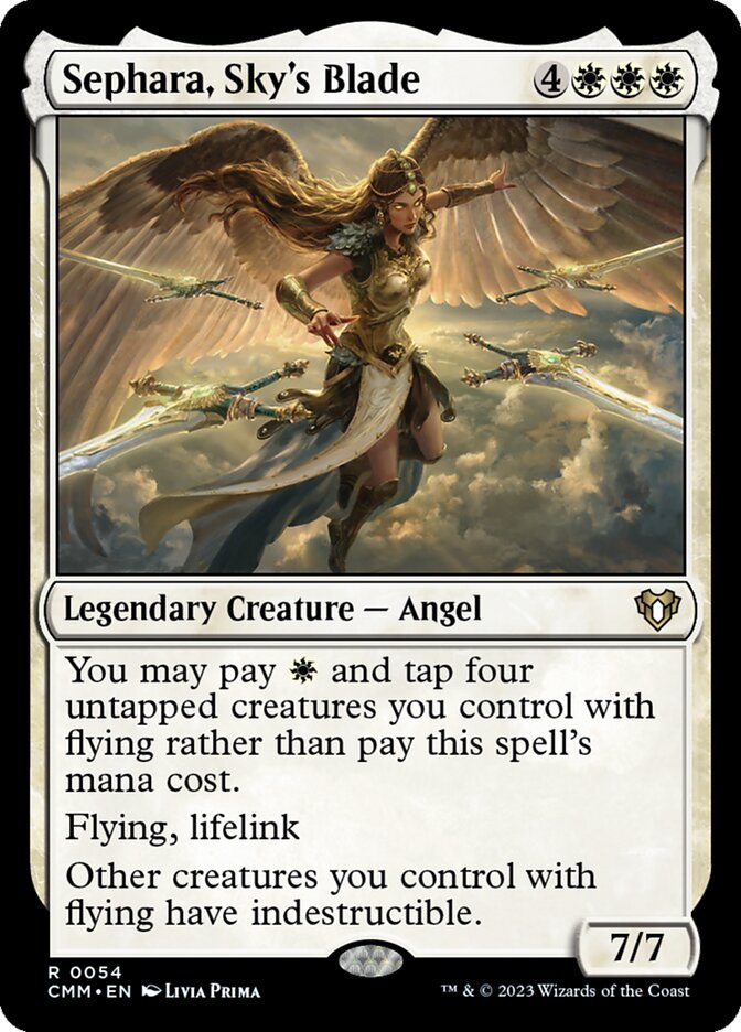 Sephara, Sky's Blade card front