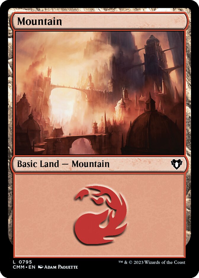 Mountain card front