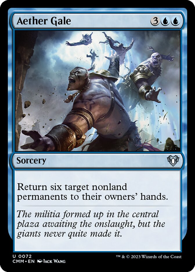 Aether Gale card front