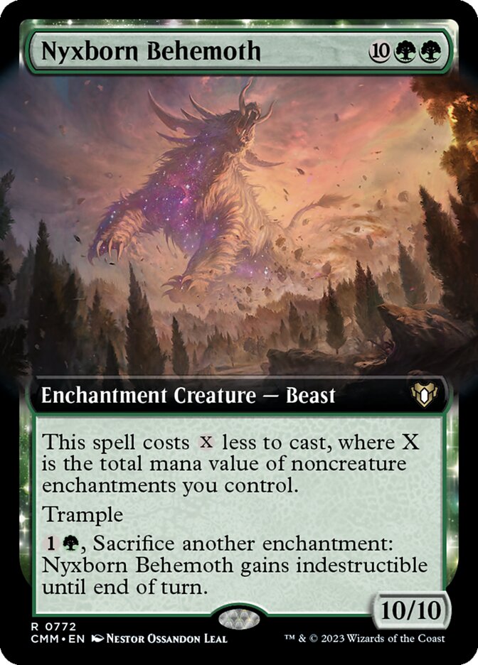 Nyxborn Behemoth card front