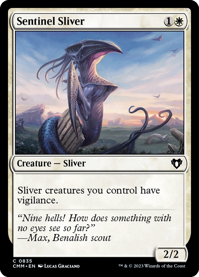 Sentinel Sliver card front