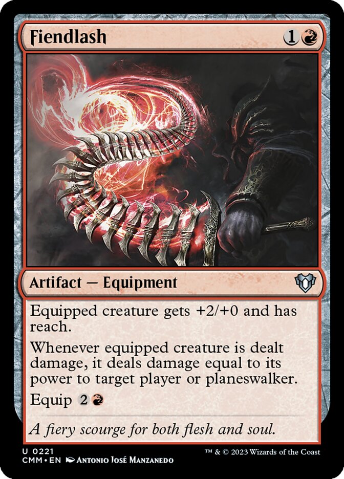 Fiendlash card front