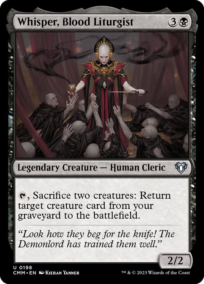 Whisper, Blood Liturgist card front
