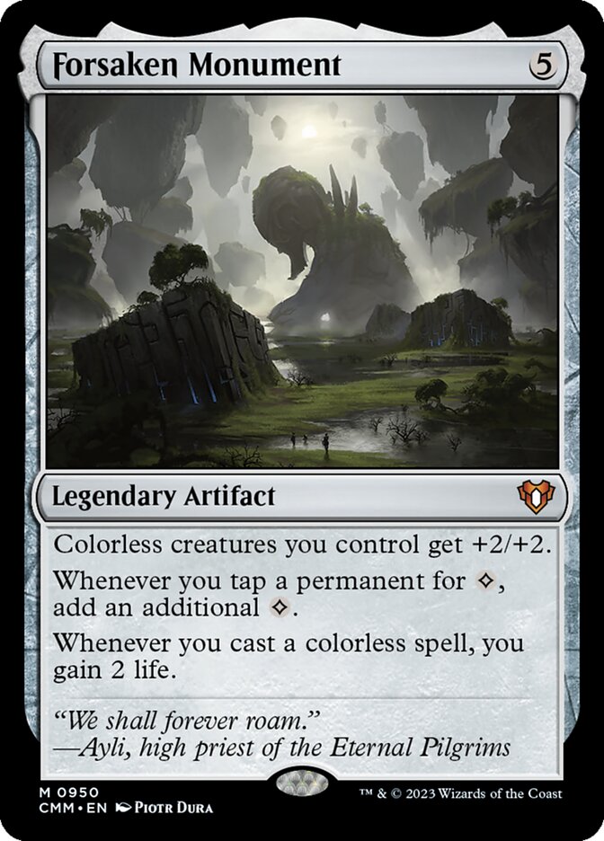 Forsaken Monument card front