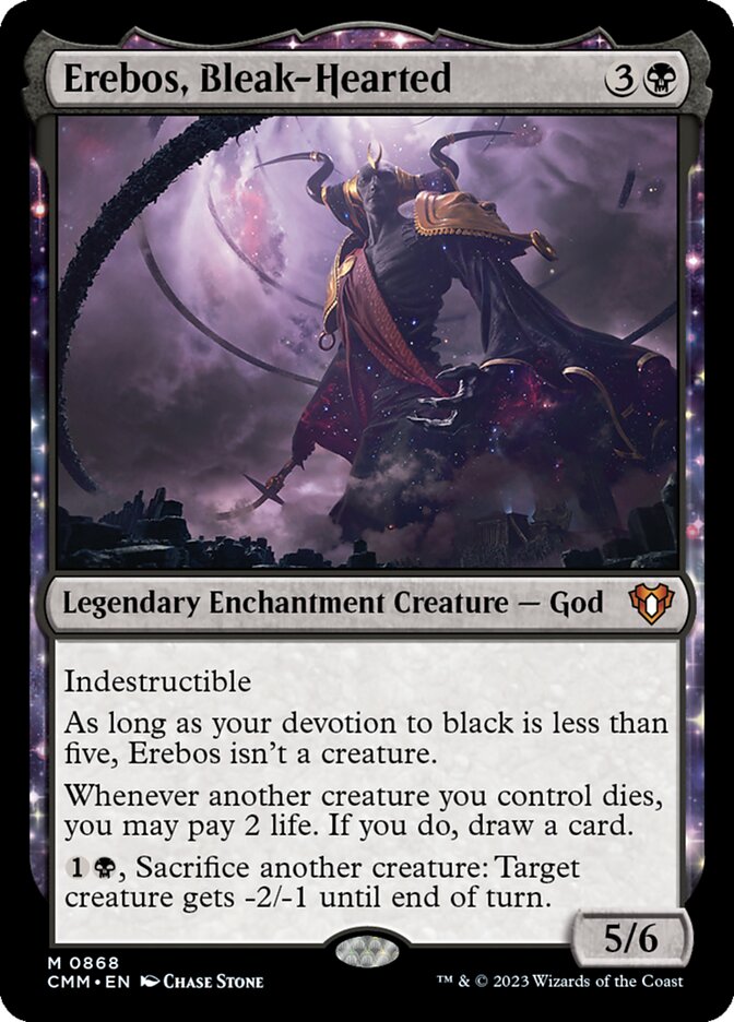 Erebos, Bleak-Hearted card front