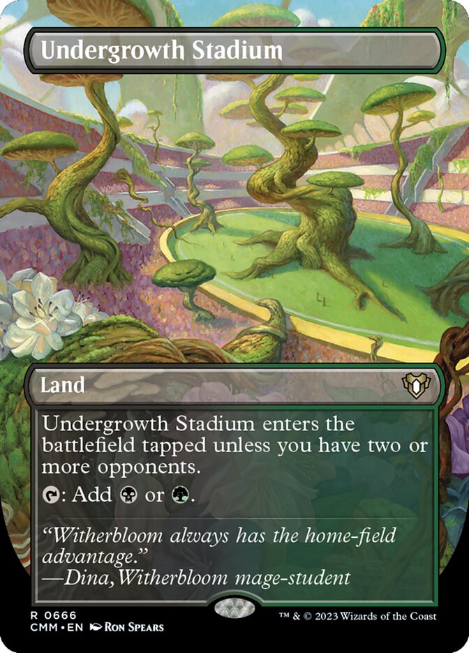 Undergrowth Stadium card front
