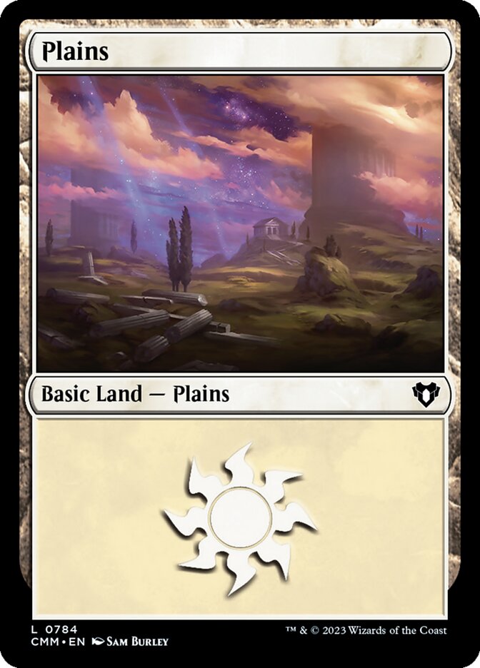 Plains card front