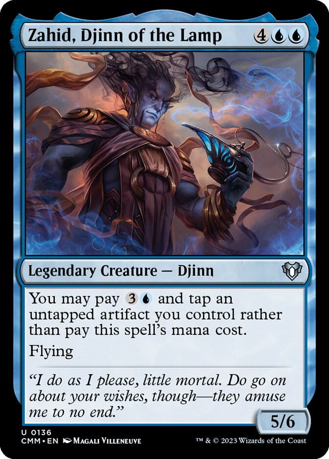 Zahid, Djinn of the Lamp card front