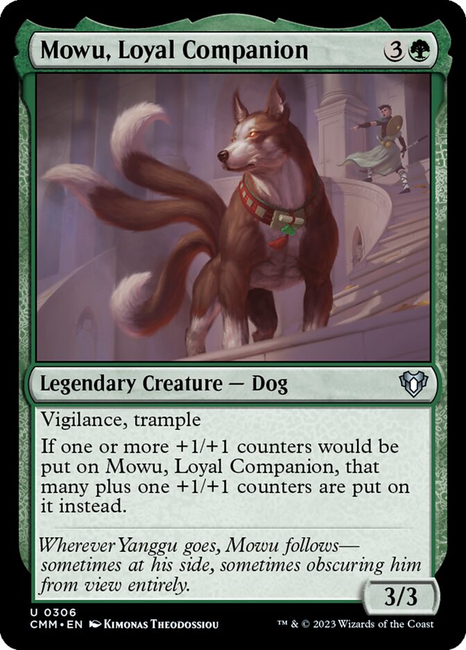 Mowu, Loyal Companion card front