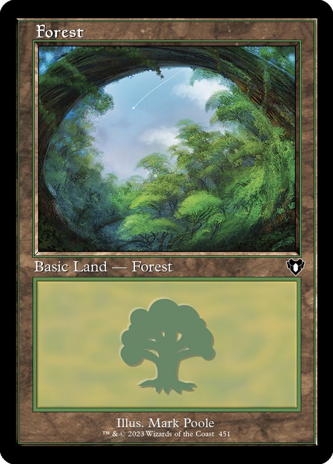Forest card front