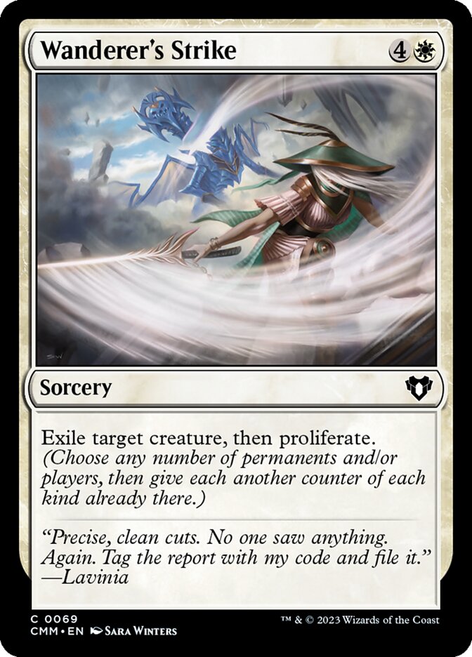 Wanderer's Strike card front