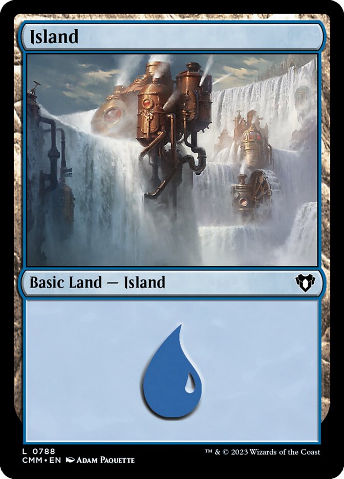 Island card front