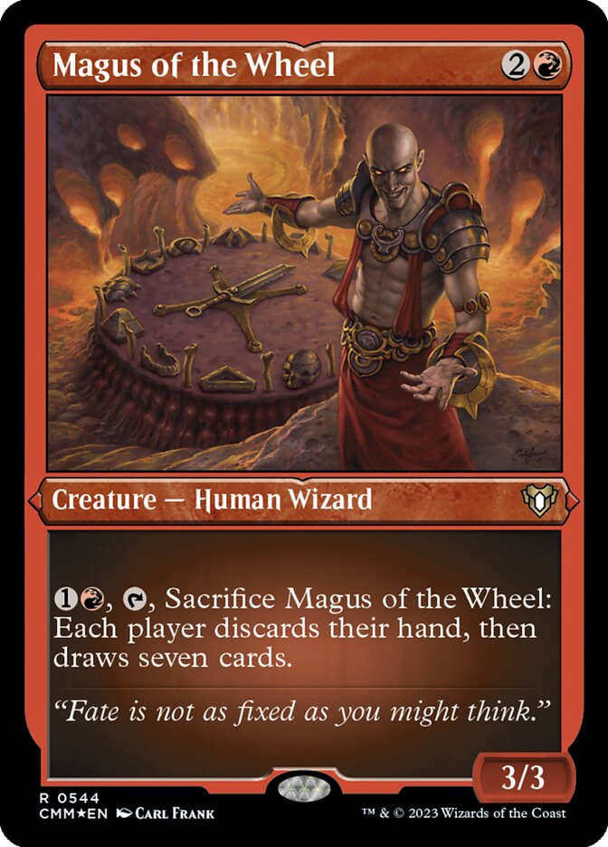 Magus of the Wheel card front