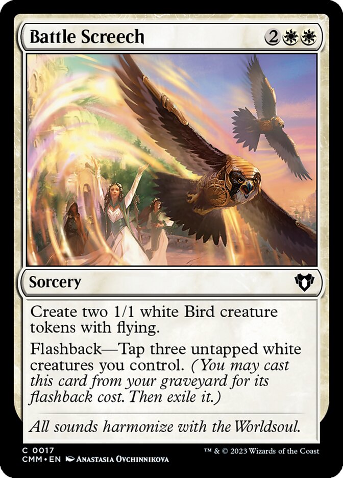 Battle Screech card front