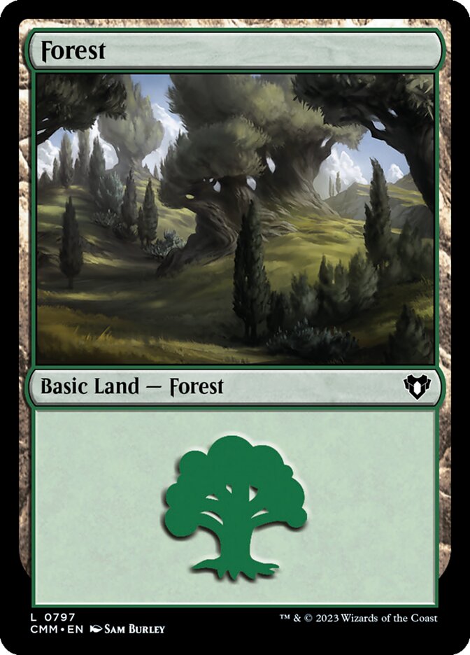 Forest card front