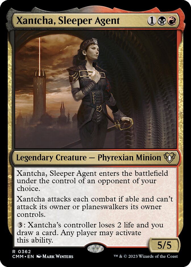 Xantcha, Sleeper Agent card front