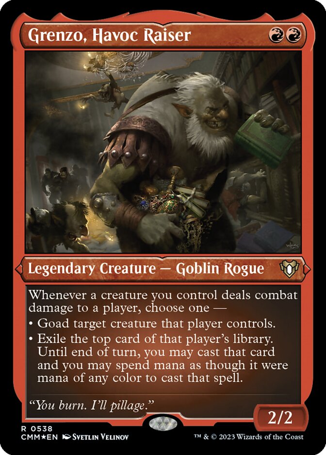 Grenzo, Havoc Raiser card front