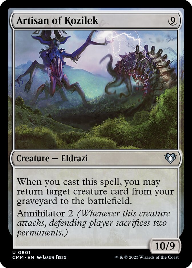 Artisan of Kozilek card front