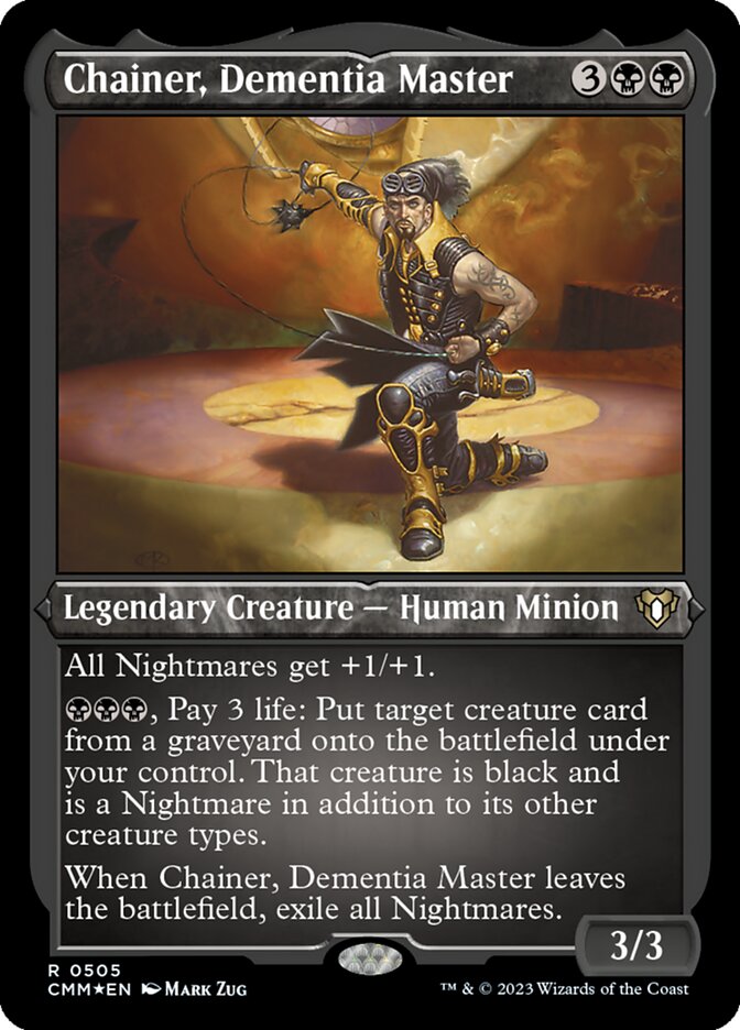 Chainer, Dementia Master card front