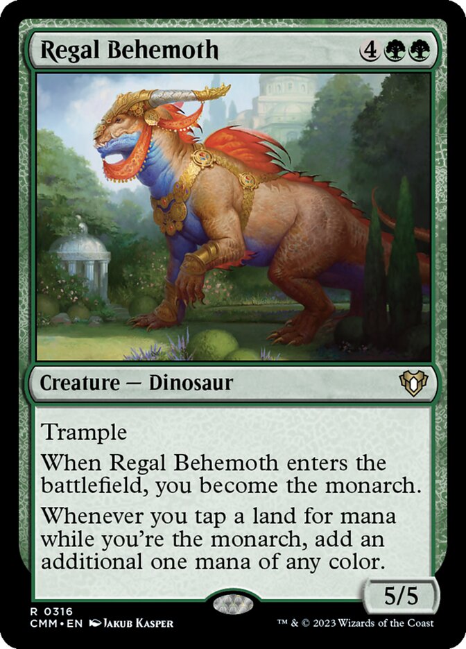 Regal Behemoth card front