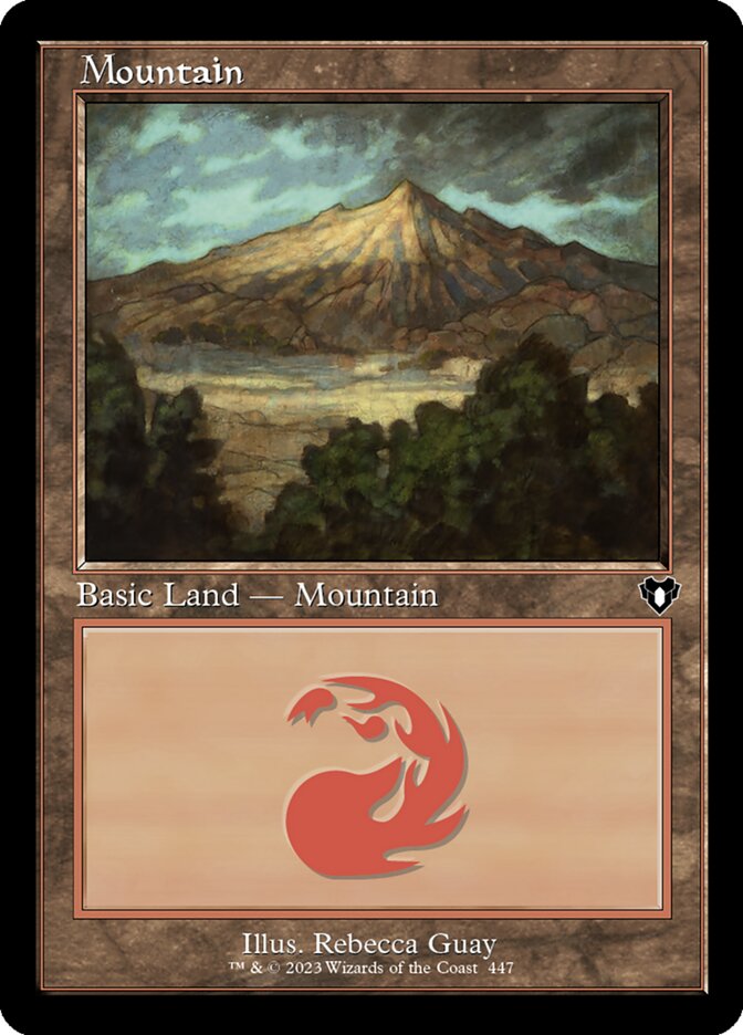 Mountain card front