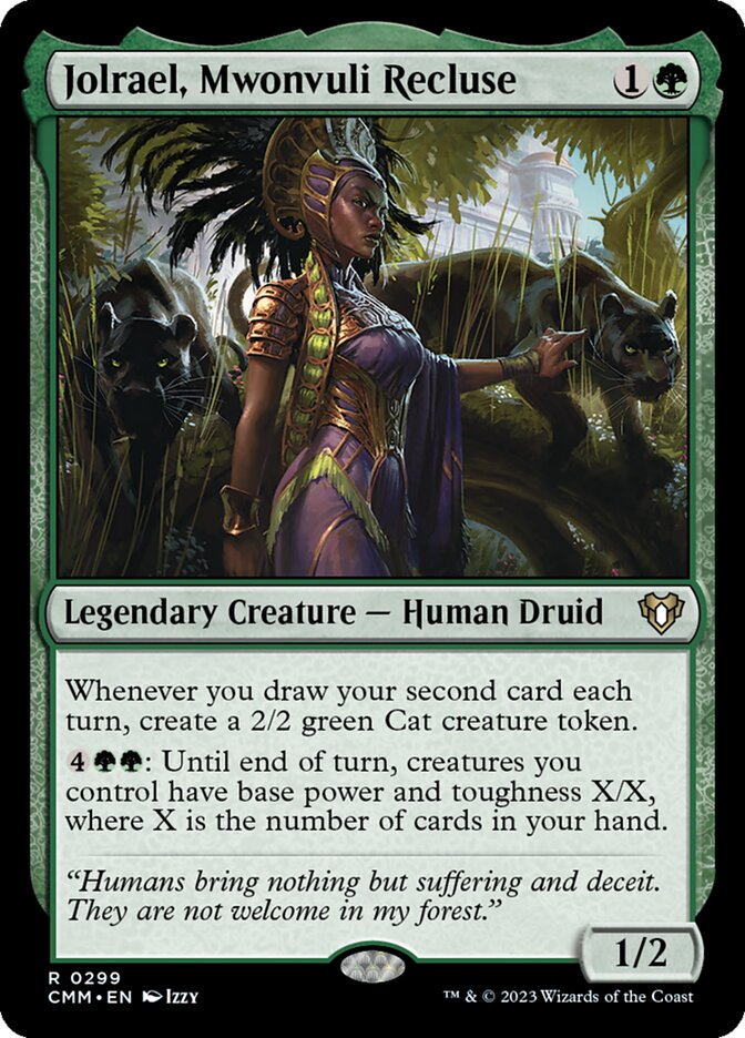 Jolrael, Mwonvuli Recluse card front