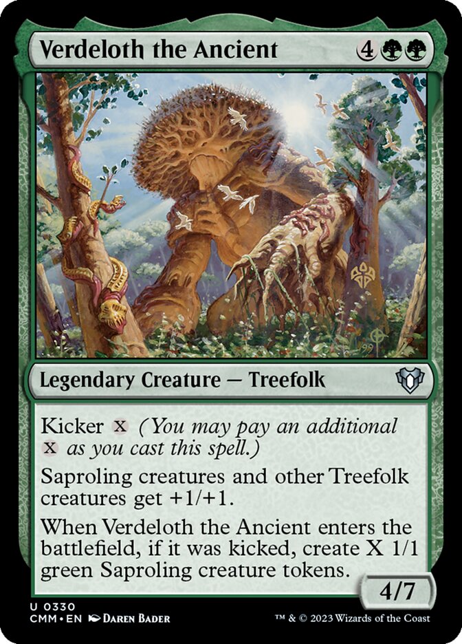 Verdeloth the Ancient card front