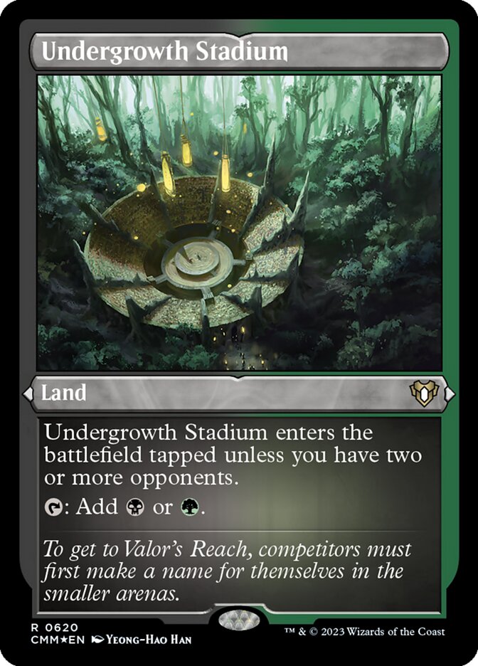 Undergrowth Stadium card front
