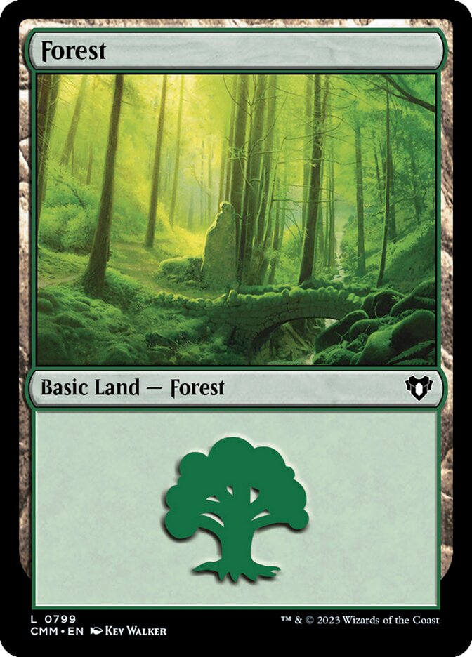 Forest card front