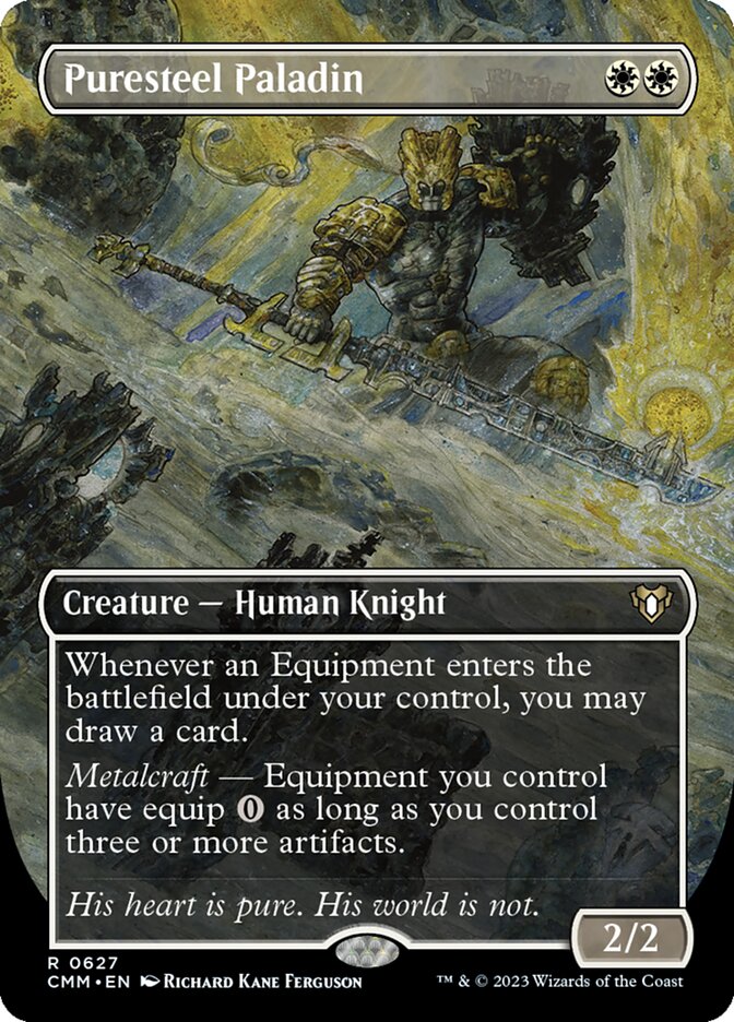 Puresteel Paladin card front